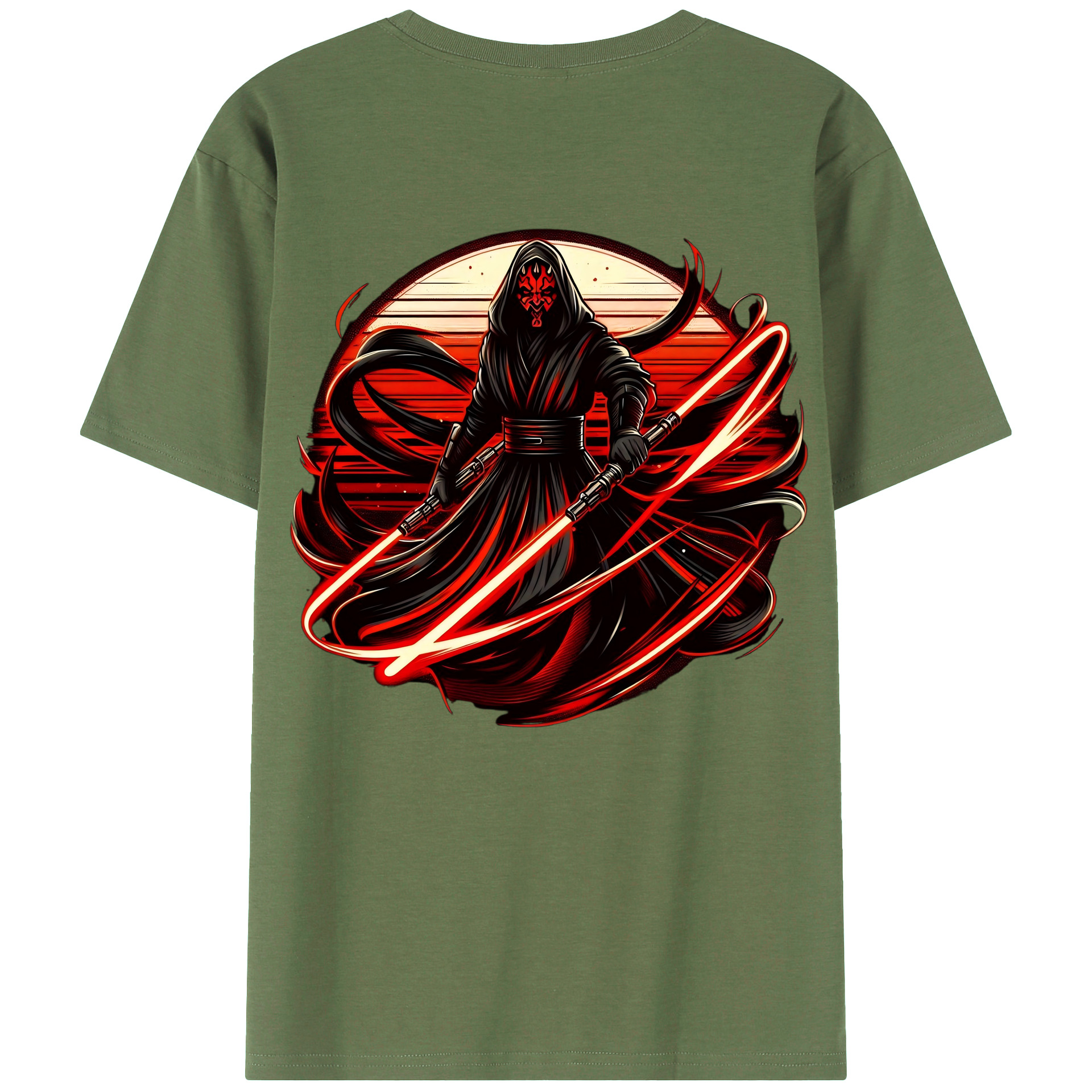 （画像用） スター・ウォーズ Star Wars 綿100％ メンズ半袖Tシャツ（バックプリント） 通気性